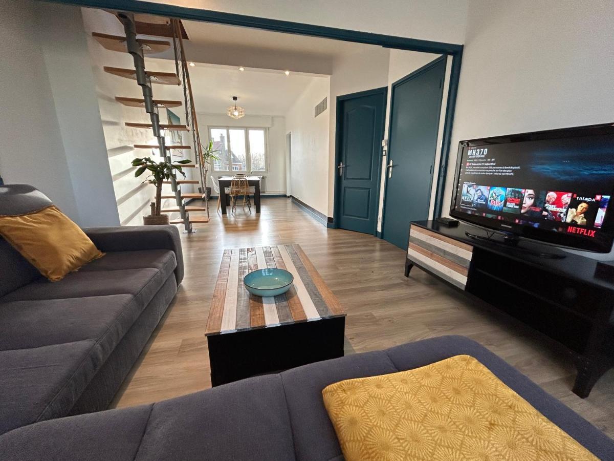 Duplex Lumineux Entre Plage Et Centre-Ville Dunkirk Eksteriør bilde